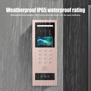 7 pollici Touch Screen esterno Portier sistema di interfono di visione notturna doppia comunicazione IP Video Doorphone Android IOS APP Memory - Product Image 4