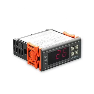 Новый STC-8080H цифровой регулятор температуры STC 8080A + термостат Холодильный автоматический датчик размораживания NTC 220 В контроллер - Product Image 4