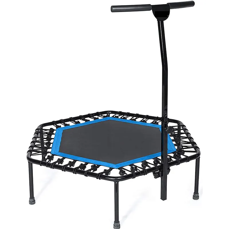 Großhandel Hochwertige Langlebige Schwarz Mini Trampolin Fitness Günstige Spring federn Indoor Gymnastik Trampoline