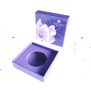 Custom Luxury Design Jar Packing <strong>Box</strong> Cardboard Gift Lid and Base Design Saffron Packaging <strong>Box</strong> - Product Image 5