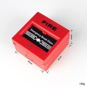 Fire <strong>Button</strong> <strong>Emergency</strong> Exit Switch Break Glass Fire Alarm <strong>Push</strong> <strong>Button</strong> for Alarm <strong>System</strong> - Product Image 1