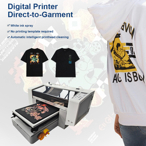 Spot Goods เครื่องพิมพ์ DTG เครื่องพิมพ์ผ้าแบบสถานีเดียวเครื่องพิมพ์2หัว I3200A1 DTG เครื่องพิมพ์เสื้อยืดใช้งานง่าย - Product Image 2