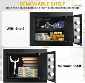 High Level clear Display Showing <strong>Open</strong> Close 25cm Home Personal <strong>Safe</strong> Deposit Box Money Gun <strong>Key</strong> Electronic <strong>Digital</strong> Locker - Product Image 5