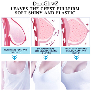 Creme do realce do peito Melhore a firmeza flácida Sexy Promova o cuidado secundário do peito do colagénio do desenvolvimento - Product Image 3