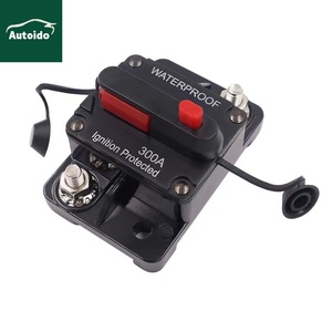 Car 300 Amp <strong>Circuit</strong> <strong>Breaker</strong> 12V to 48VDC <strong>Circuit</strong> <strong>Breaker</strong> Inline with Manual Reset Waterproof for Marine Boat Trolling Automotive - Product Image 1