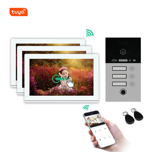 Factory Tuya Smart Fingerprint <strong>Ip</strong> Wifi Video Intercom <strong>with</strong> Video Doorbell <strong>Camera</strong> and Ring Tones for 1/2/3/4 Multi Apartments IC - Product Image 6