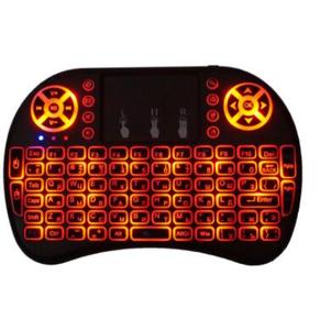 Mini i8 2,4 GHz teclado inalámbrico 3 colores retroiluminación portátil inalámbrico Mini I8 ratón y teclado - Product Image 1