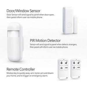 Sistema de seguridad para el hogar Tuya Smart Wireless GSM Kit de sistema de alarma con mando a distancia en la parte trasera del hogar con control remoto en la parte de la parte trasera - Product Image 5