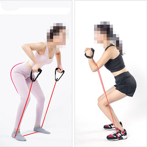 5 Levels Resistance Bands with <strong>Handles</strong> Training Tube Exercise Bands Pull Rope Fitness <strong>Elastic</strong> Bands Workouts Strength Equipment - Product Image 4