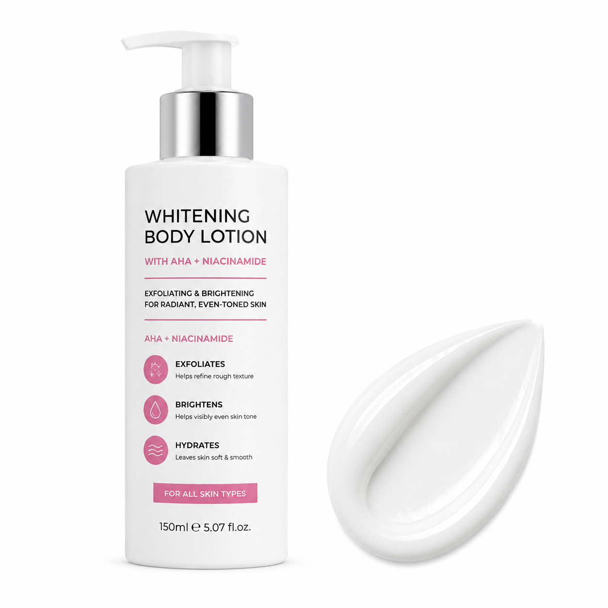 Whitening body lotion