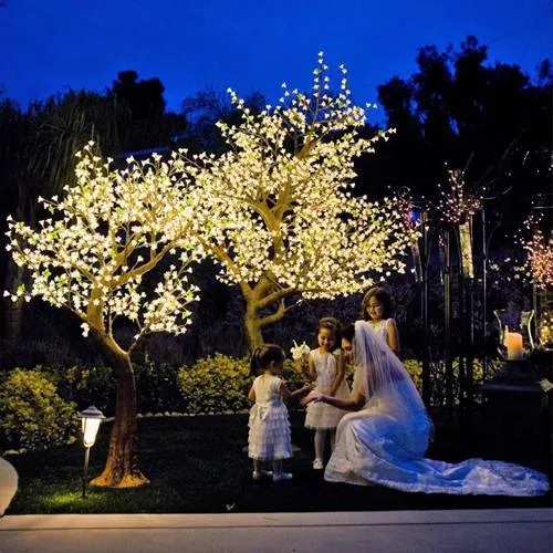 Bestbewertete LED japanische Kirschblüten-Baumlicht beliebtestes Element für Feiertag-Leuchttekoration