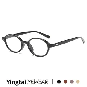 نظارات نصف إطار جديدة PC متوفرة في المخزون للبيع بالجملة نظارات قراءة ماسية عصرية وفنية مضادة للضوء الأزرق - Product Image 3