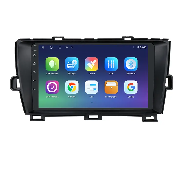2 Din Gps навигация Мультимедийная музыкальная система Android Радио стерео автомобильный Dvd-плеер для Toyota Prius 2009 ~ 2015