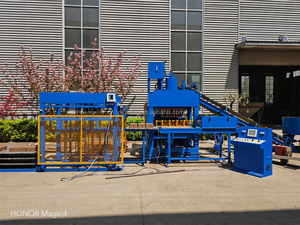 เครื่องผลิตอิฐอัตโนมัติแบบ HBY10-10S เครื่องทำอิฐดินอัดดินแบบประสาน - Product Image 6