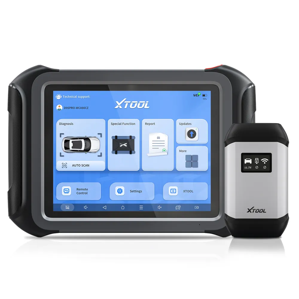 XTOOL D9S Pro OBD2 Ferramentas de Diagnóstico para carro Full System Scan Tool ECU Programador Online Teste Ativo Atualização Online