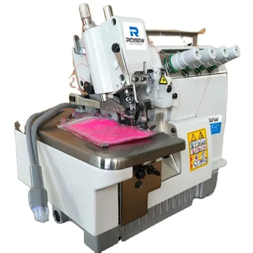 Máquina de coser Industrial Overlocker, Gc795-4, 4 hilos, Manual