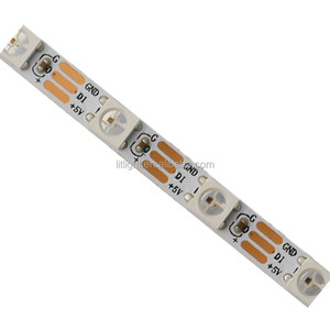 Светодиодная лента SK6812 WS2813B WS2815B WS2812B, индивидуальная Адресуемая черная/белая печатная плата, 30/60/144 светодиодов, Пиксельная полоса полного цвета мечты - Product Image 1