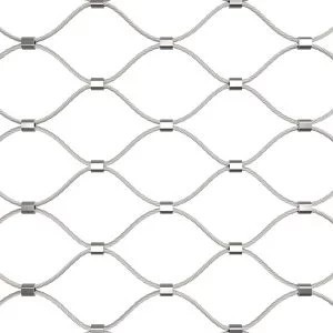 BRAND 2X2 3X3 4X4 6X6INCH HOLE <strong>SIZE</strong> <strong>MESH</strong> 1 1.2 1.5 2 3 5MM DIAMETER WIRE ROPE <strong>MESH</strong> for ZOO - Product Image 3