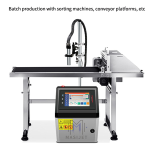 Impresora de inyección de tinta de caracteres pequeños Tinta blanca incluye Motor PLc Gear Etiqueta Tarjeta de impresión Fabricante Máquina de codificación Impresora de Fecha - Product Image 5
