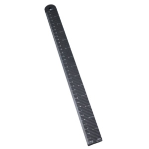 Yüksek son mühendisler mimarlar, sanatçılar, draftsman çizimi için emperyal ölçümlerle karbon fiber cetveli hazırlıyor - Product Image 1