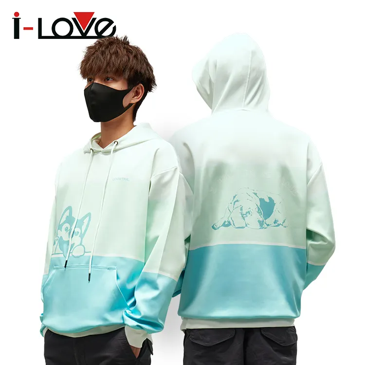 Kleding Fabrikanten Duurzame Custom Heren Hoodies Sweatshirts Oversized Zwaargewicht Pullover Puff Print Hoodie