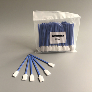 Round Head Disposable <strong>Esd</strong> Cleaning Solvent Sponge Lint Free Cleanroom <strong>Swab</strong> <strong>Foam</strong> <strong>Swab</strong>