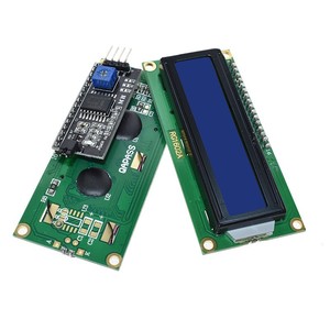 1602A LCD 5V Modul 16x2 Blau/Gelb-Grün Hintergrund beleuchtung Bildschirm I2C Kommunikation für LCD1602 Display - Product Image 1