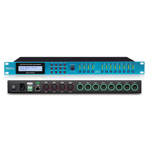 Professional 4 Input 8 <strong>Output</strong> Digital <strong>Audio</strong> Processor Sound Speaker Processor - Product Image 5