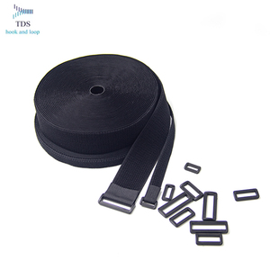 Venta completa de fábrica, gancho y lazo adhesivo suave de nailon, misma correa para el cuerpo con hebilla - Product Image 2