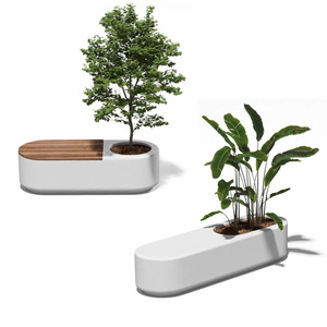 Garden decoration supermarket hotel fittingsstone artwork public decoration Leisure hotel public bench