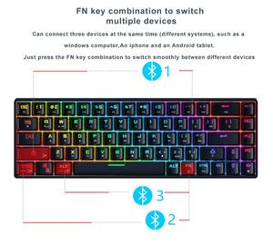 Keycool Sample Usb Mechanical Desktop Null ABS Plastic Mini <strong>Keyboard</strong> RGB Usb Wire Gaming Backlit Mechanical <strong>Keyboard</strong> 12 Months - Product Image 5