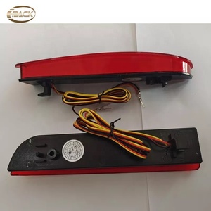 I-Pack新汽车零件发光二极管汽车后保险杠反射灯丰田RAV4 ALPHARD PREVIA汽车刹车灯发光二极管反射器
