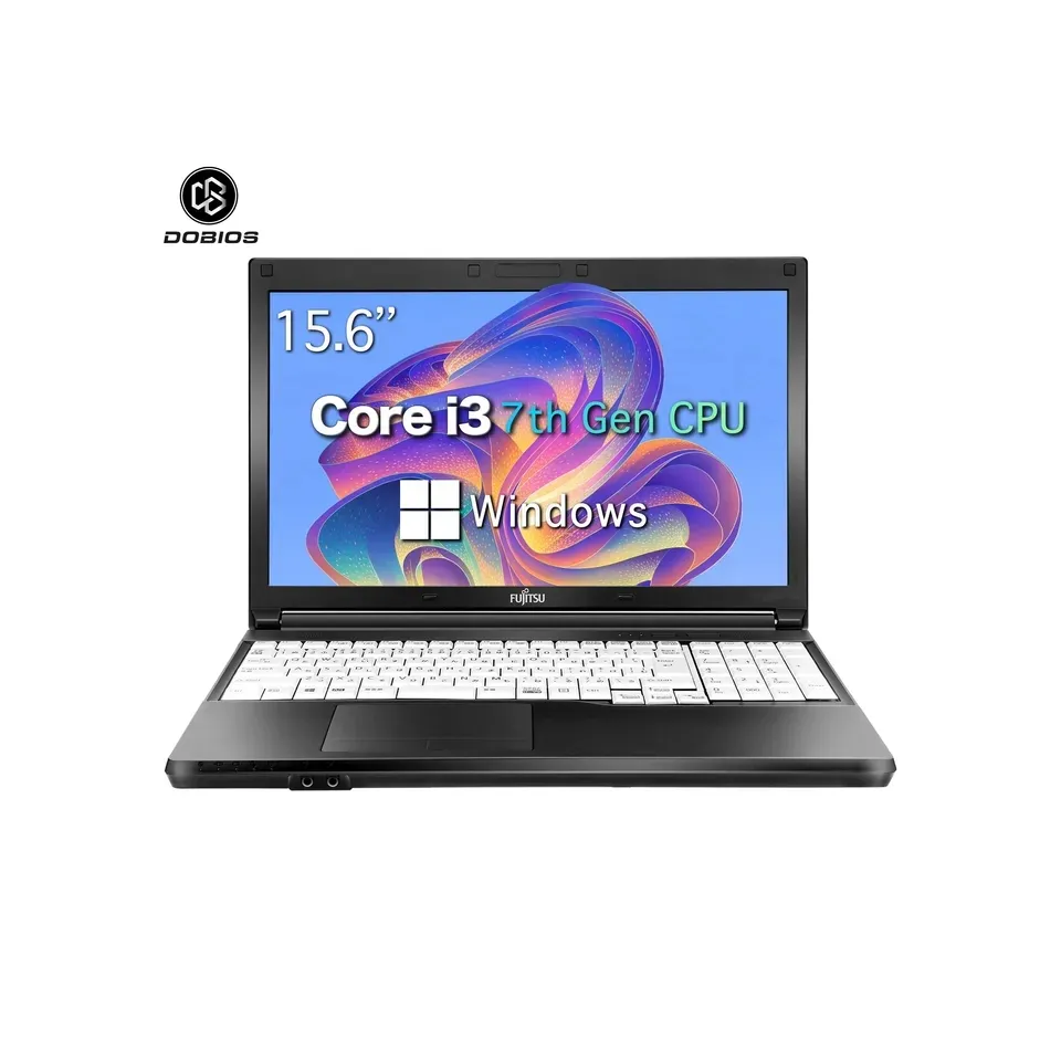 Ordenador portátil de alta calidad de larga duración Core I3 7th Generation 15,6 pulgadas ordenador portátil usado original Core I5