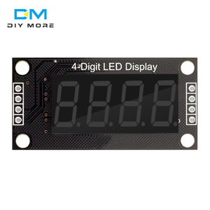 0,36 "Zoll LED-Digital anzeige modul 4-stelliges 7-Segment-Zeituhr Display Tube Driver Board I/O 5-Farben-DIY-Kit für Arduino