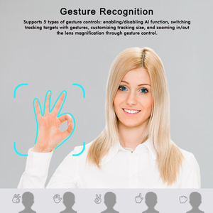 كاميرا بصريات استوديو الكنيسة البث SDI NDI 12X PTZ 4K 60fps ، تتبع تلقائي AI مع HDMI LAN USB رياضي - Product Image 6