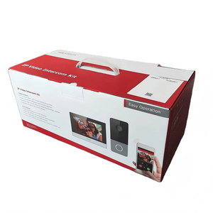 HIK-Videoportero de intercomunicador con sistema de seguridad para el hogar, paquete de red de videoportero IP para Villa o casa - Product Image 4