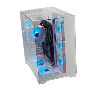 Pcooling новый дизайн Micro Atx Oem Заводская пользовательская стеклянная панель компьютерный ПК Настольный Rgb игровой чехол для геймера - Product Image 6