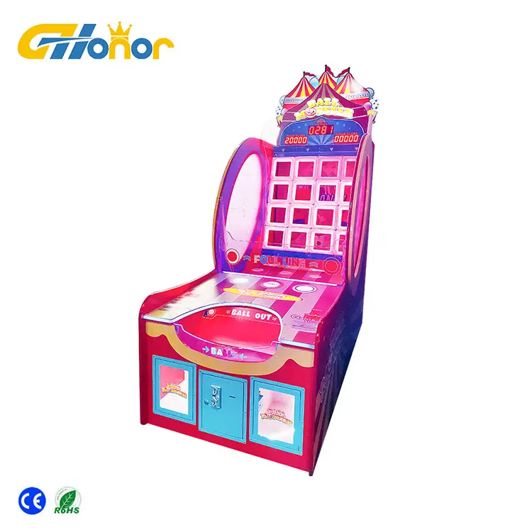 Macchina da gioco monster a gettoni con macchina da gioco Arcade riscatto del biglietto della lotteria che lancia palle da gioco in vendita