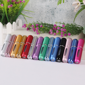 Xách tay 5ml nhôm Nước hoa <span class=keywords><strong>Atomizer</strong></span> phun Chai du lịch có kích thước mini 8ml bơm lại rỗng kim loại chai Parfum sisesi etiketi - Product Image 4