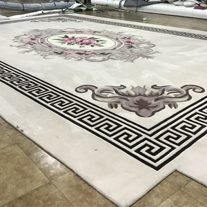 Alfombra de pared a pared para pasillo y sala de estar, bucle de nailon acrílico hecho a mano de 400 CM de ancho para hotel