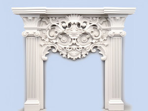 Modern Design Glass Fibre Reinforced Concrete <strong>Window</strong> <strong>Frame</strong> Design on Promotion
