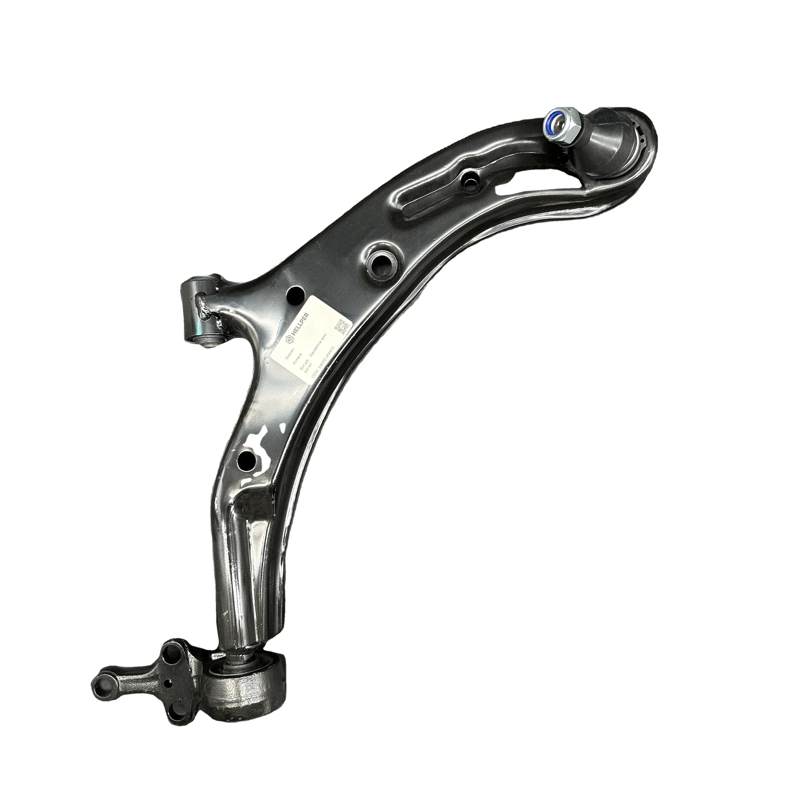 Hellper OEM Lower Right Suspension Arm/Control Arm 54500-4M410 for Nissan Almera, Sentra