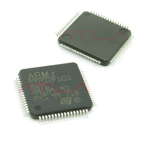 STM32F103RBT6 QFP-64 ARM Cortex-M3 32-Bit-MCU 72MHz 128KB Flash 20KB SRAM CAN/USB 2.0 Full Speed Industrial Grade IC - Product Image 2