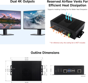 Kit Mini-Computer multifunzione All-in-One Aismartlink WAVESHARE, compatibile con Raspberry Pi 5 - Product Image 6