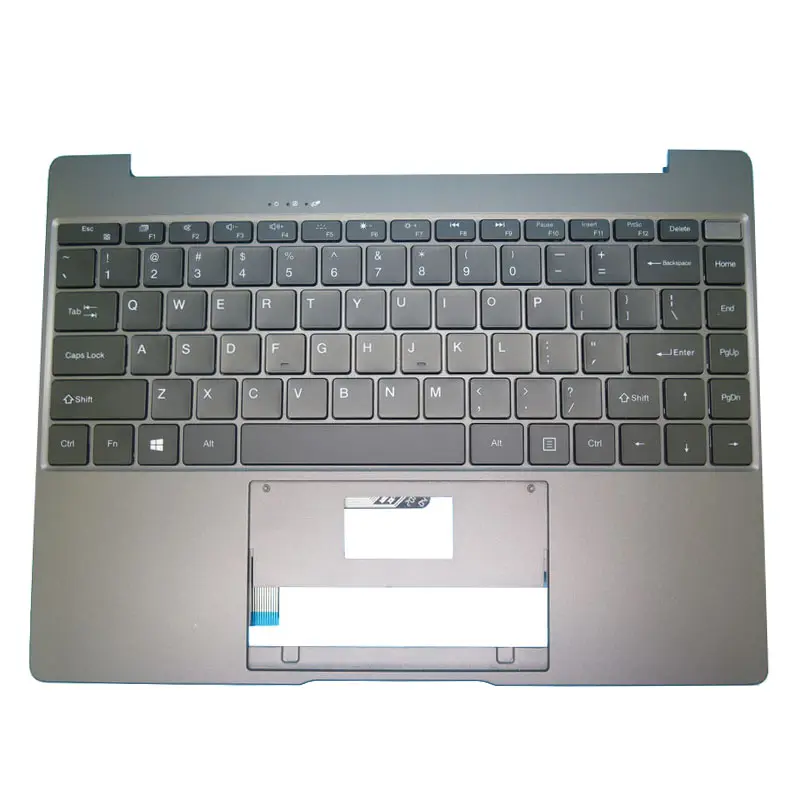 Bán Buôn Máy Tính Xách Tay Palmrest Cho Chuwi Cho CoreBook X 14 CWI529 MB30019002 XK-HS320 Màu Xám Với Backlit Tiếng Anh Mỹ Bàn Phím Mới