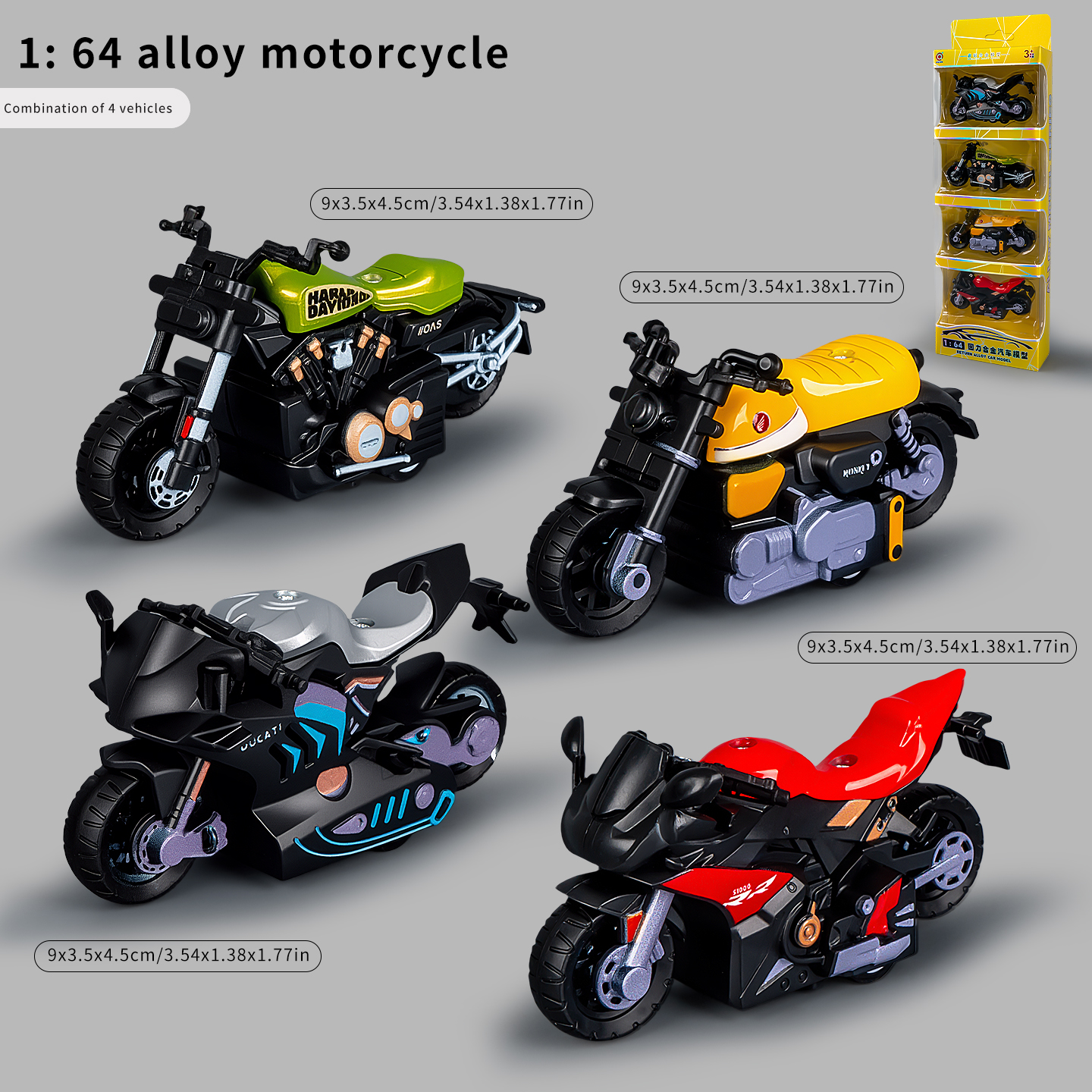 XT7715 Moto - 4 pièces/ensemble