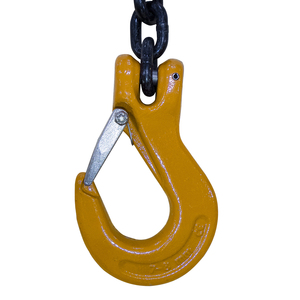 Crossbody Hook 3/8&quot; 2 Way Lifting Sling <strong>Chain</strong> Design <strong>Chain</strong> Slings G80 100g for Legs 12 M Long 40 Ton With Hook - Product Image 3
