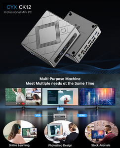 CK10 I5 12450H Mini <strong>PC</strong> with ABS Metal Vesa Desktop Customized 4K <strong>Video</strong> Triple Screen Fingerprint Unlock DDR4 RAM and US Plug - Product Image 3