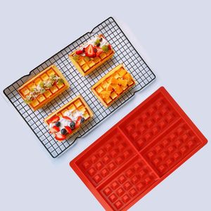 Tái Sử Dụng Silicone <span class=keywords><strong>Waffle</strong></span> Khuôn Cấp Thực Phẩm Chất Liệu Không Dính Nướng Công Cụ Cho <span class=keywords><strong>Waffle</strong></span> Làm Lò Vi Sóng & Lò An Toàn Cho Bánh Nhà Bếp - Product Image 6