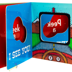หนังสือพาสปอร์ตสำหรับเด็กหนังสือพิมพ์แบบเงียบหนังสือป๊อปอัพสำหรับเด็ก - Product Image 5
